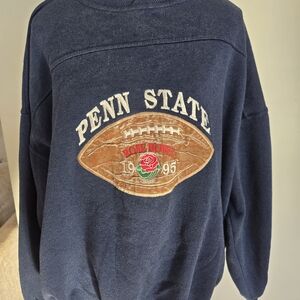 Penn State 1995 Rose Bowl Crewneck Sweater - Navy